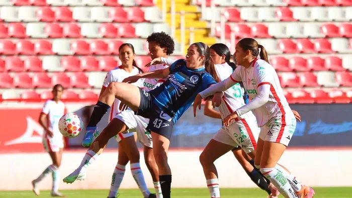 Querétaro Femenil pierde ante Necaxa y queda último del Clausura 2026