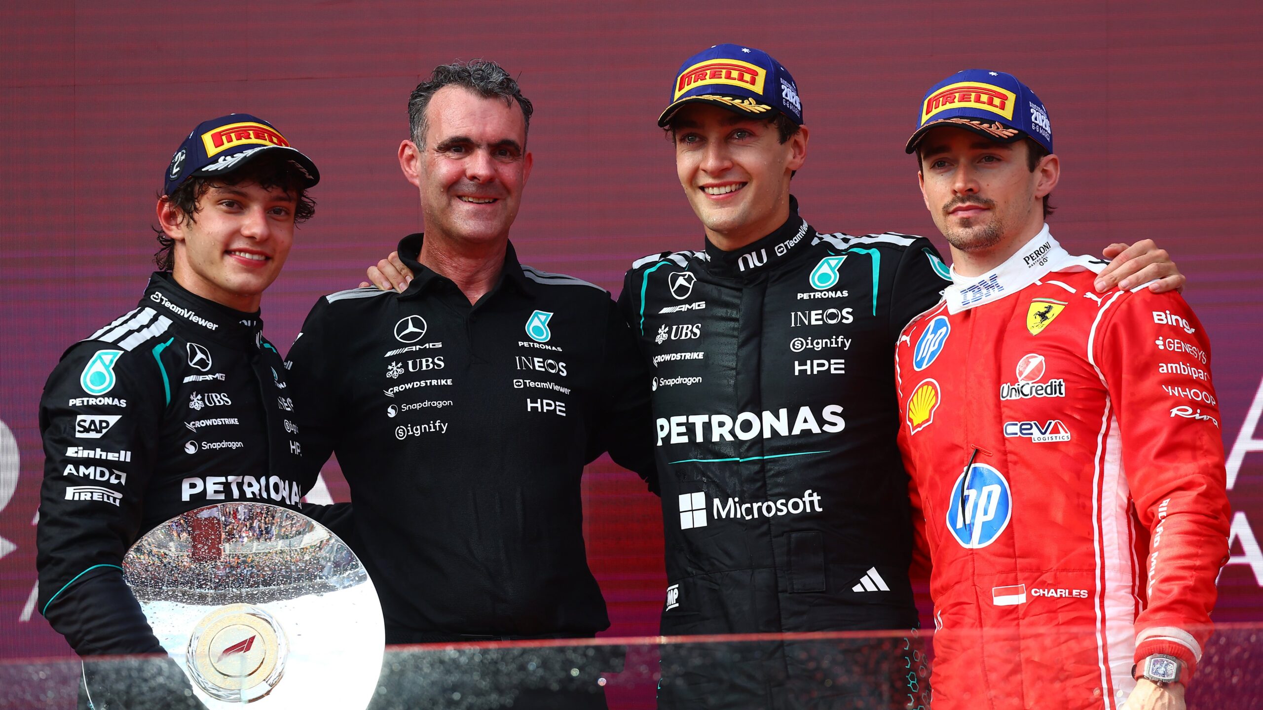 Russell gana el GP de Australia 2026; Mercedes firma doblete y Checo Pérez debuta con Cadillac