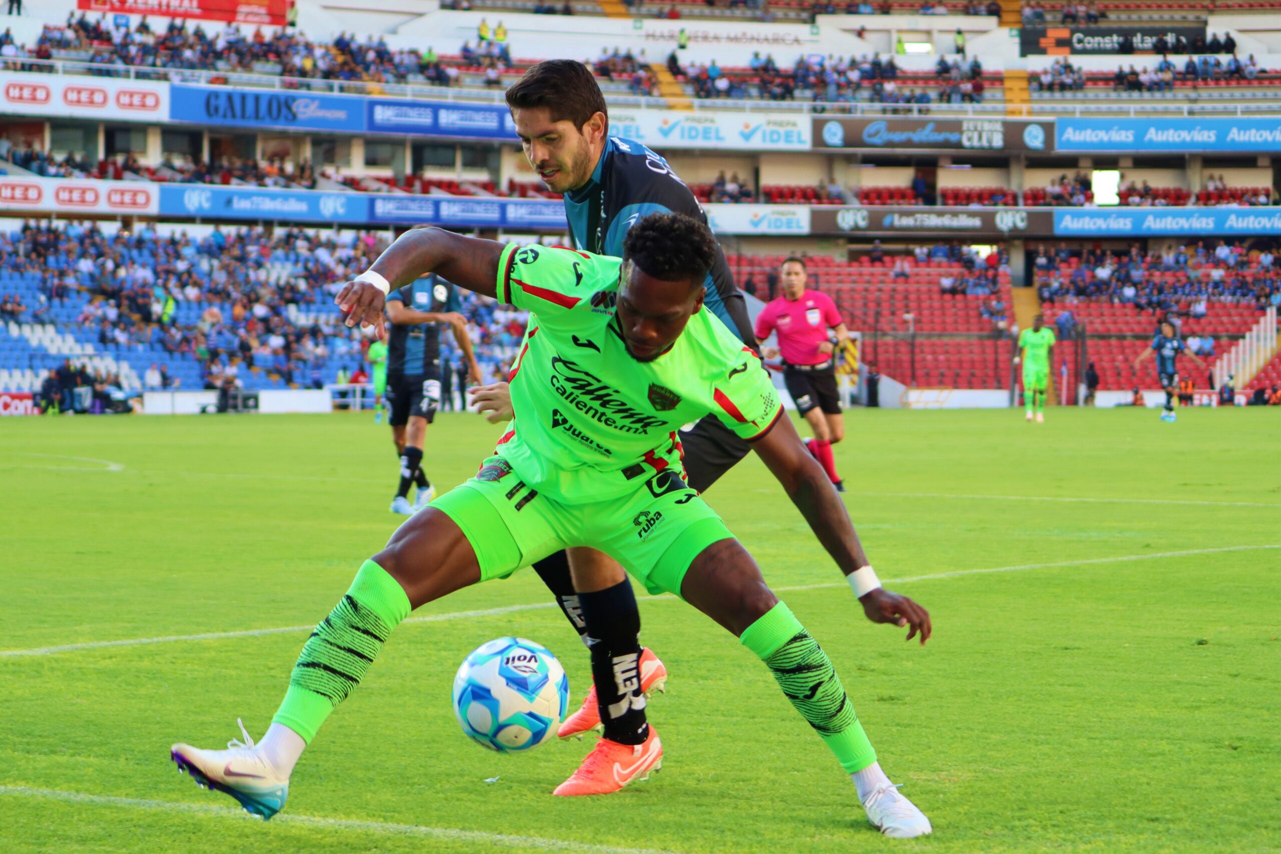 Querétaro deja escapar el triunfo en el último suspiro ante Juárez en duelo pendiente de Liga MX