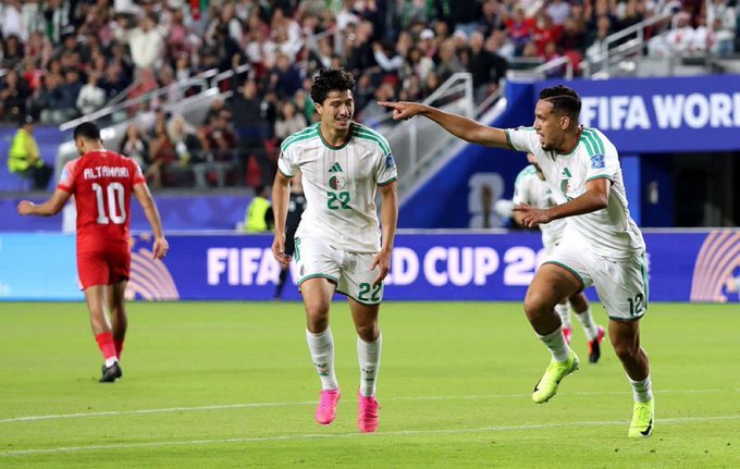 Argelia remonta y vence 2-1 a Jordania, confirma a Argentina como líder del Grupo J