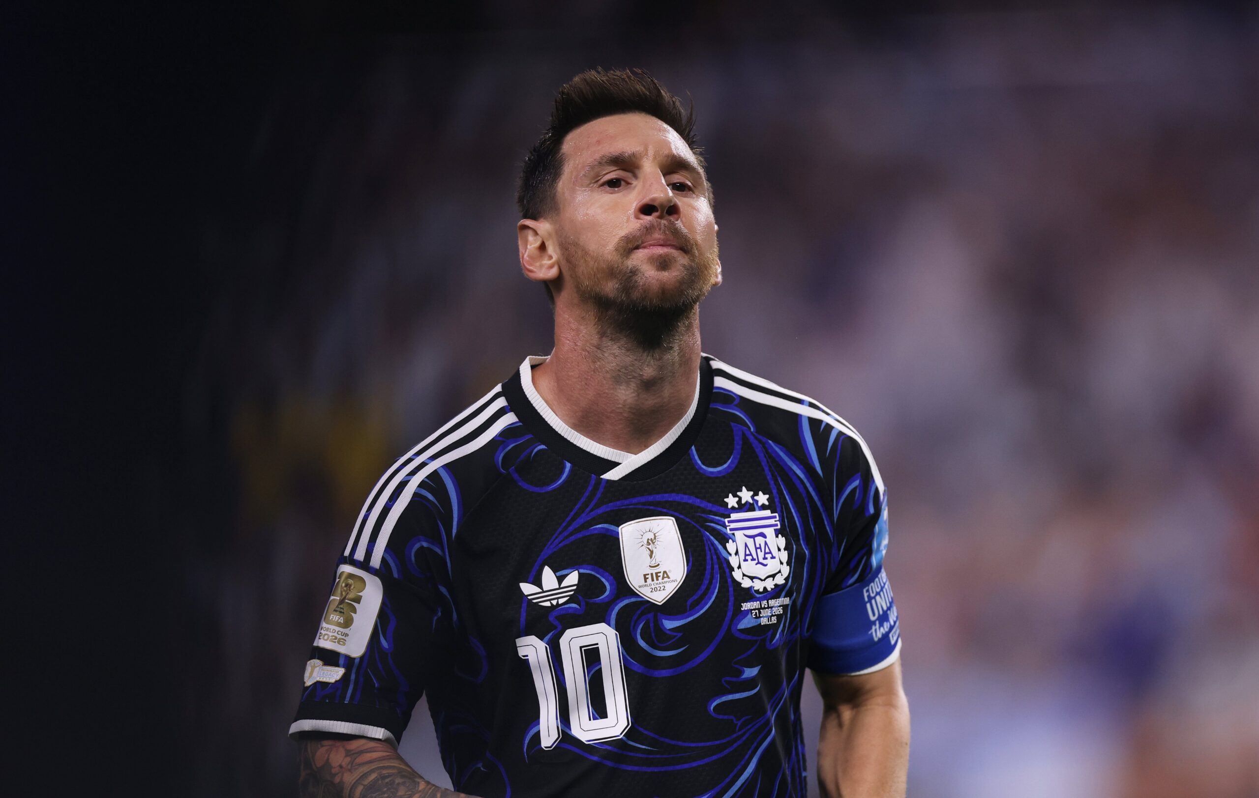 Argentina vence 3-1 a Jordania, cierra con paso perfecto y Messi rompe otro récord mundialista