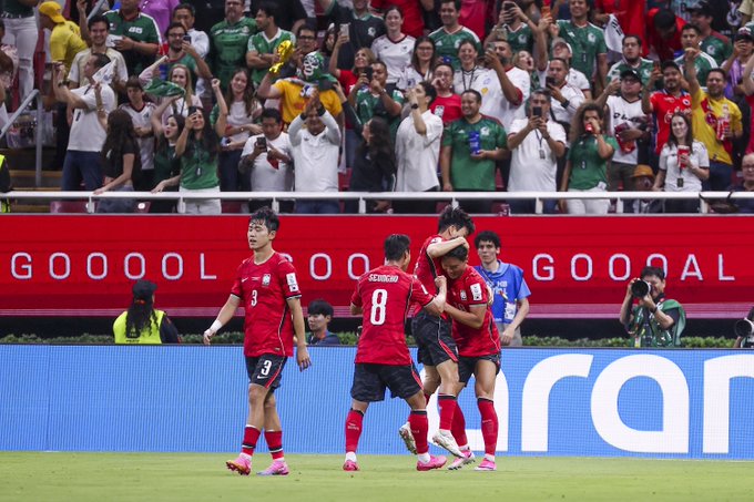 Corea del Sur remonta ante Chequia y se instala como escolta de México en el Grupo A