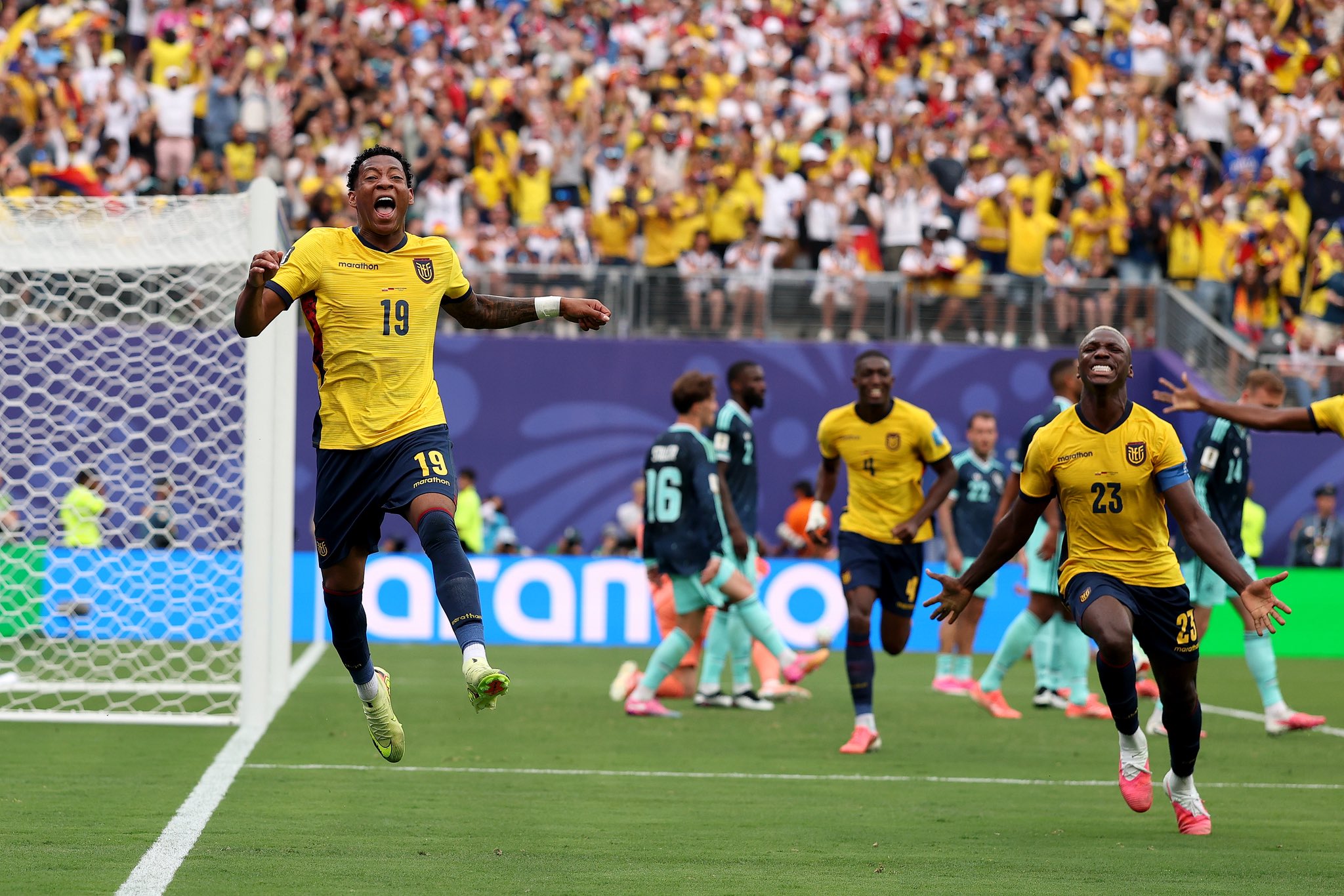 Ecuador vence 2-1 a Alemania y clasifica a dieciseisavos del Mundial 2026