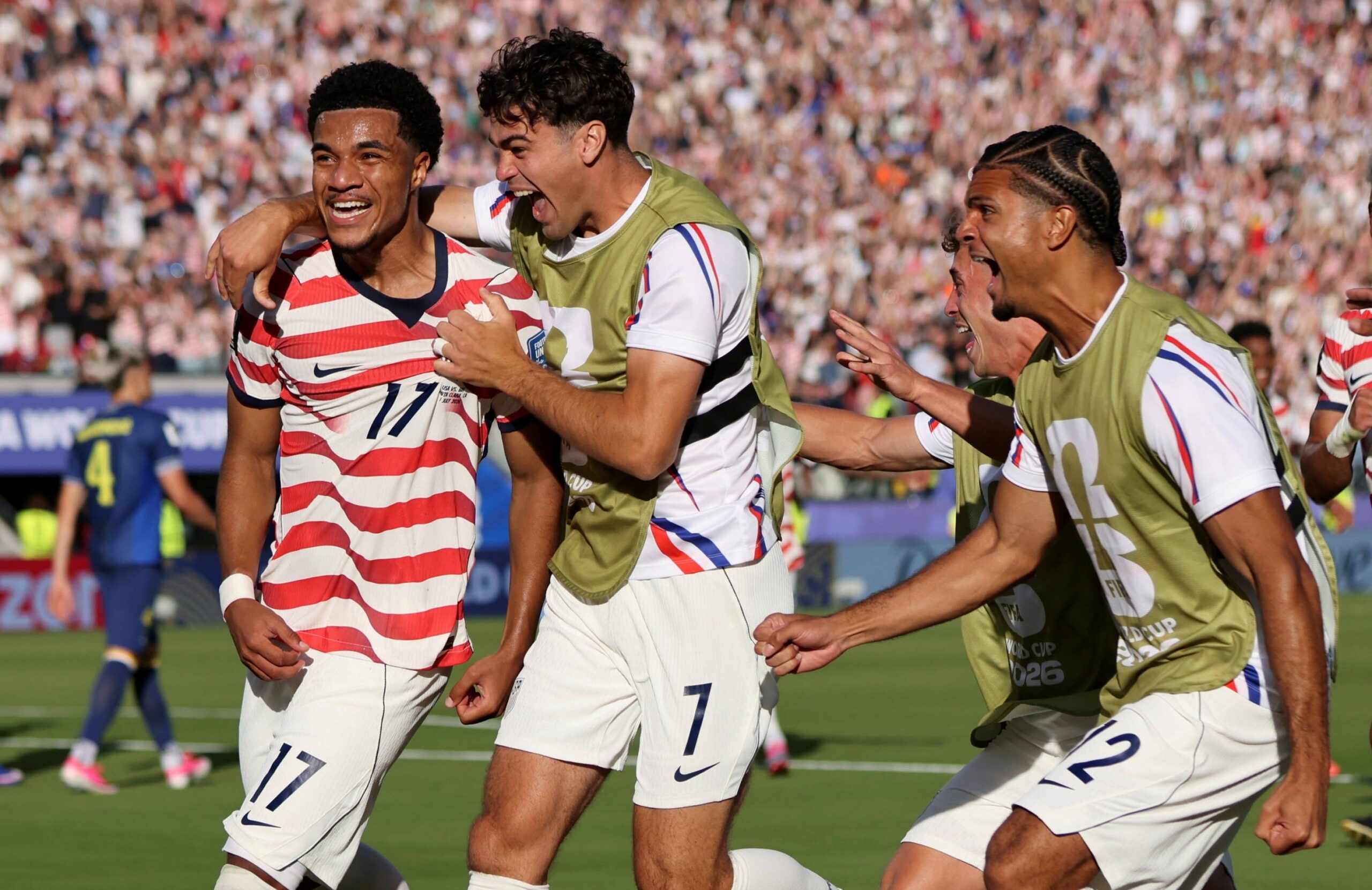 Estados Unidos vence 2-0 a Bosnia y Herzegovina y avanza a octavos del Mundial 2026