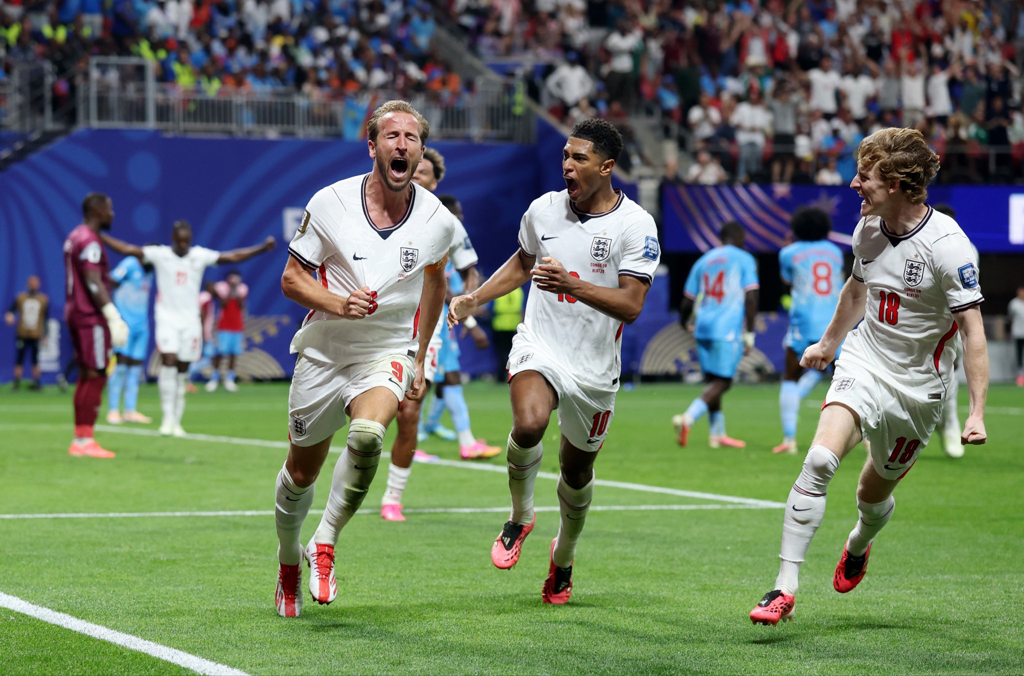 Inglaterra vence 2-1 a RD Congo con doblete de Harry Kane y avanza a octavos del Mundial 2026