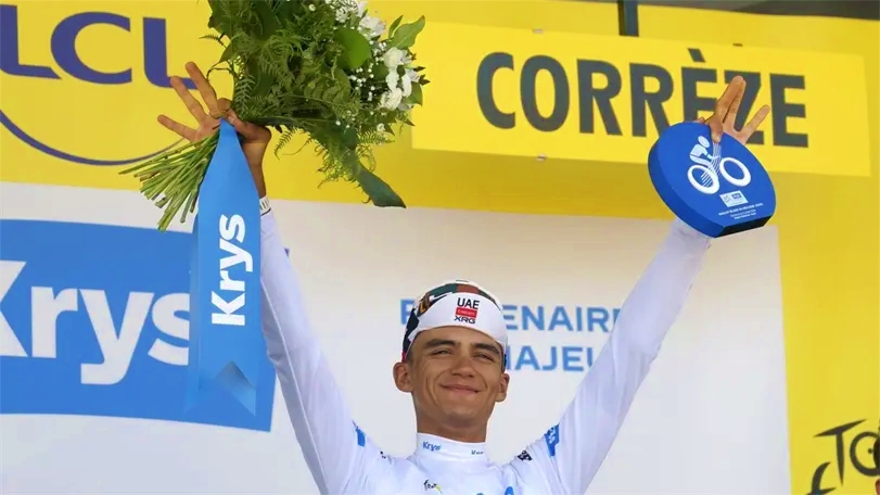 Isaac del Toro mantiene el podio del Tour de Francia 2026 tras la etapa 9