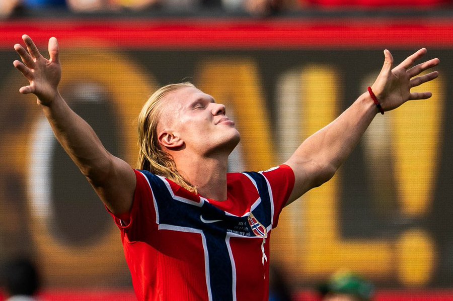 Noruega da la sorpresa, elimina a Brasil con doblete de Haaland y sueña en cuartos por primera vez en su historia
