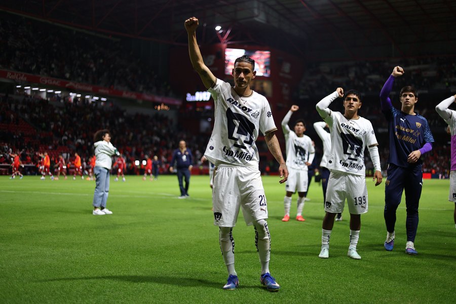 Pumas sorprende al Toluca en el Nemesio Díez y consigue su primera victoria del Apertura 2026
