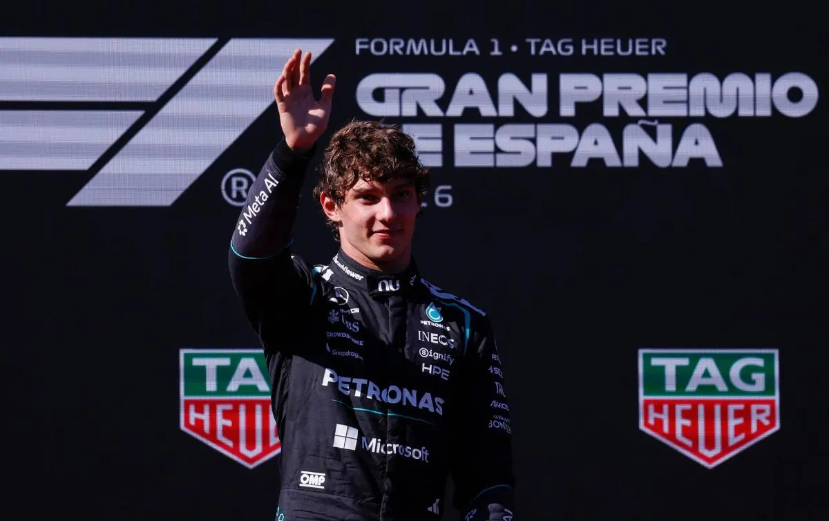 El italiano Kimi Antonelli gana el Gran Premio de España de F1