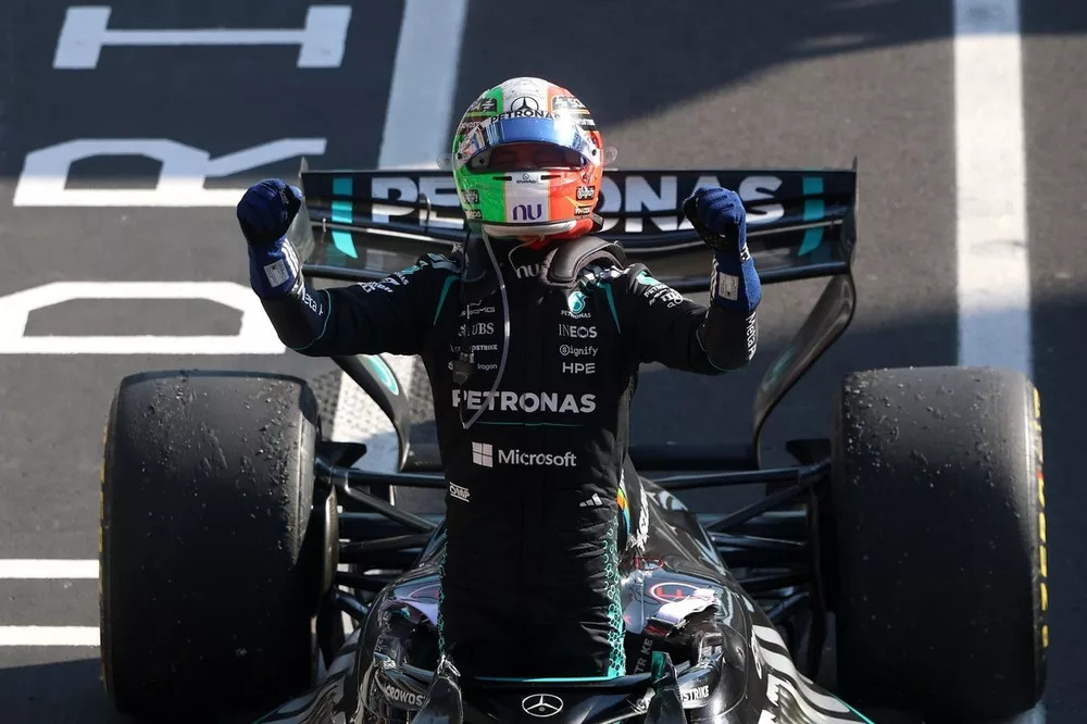 Kimi Antonelli gana el GP de Italia en Monza tras remontar desde el lugar 19