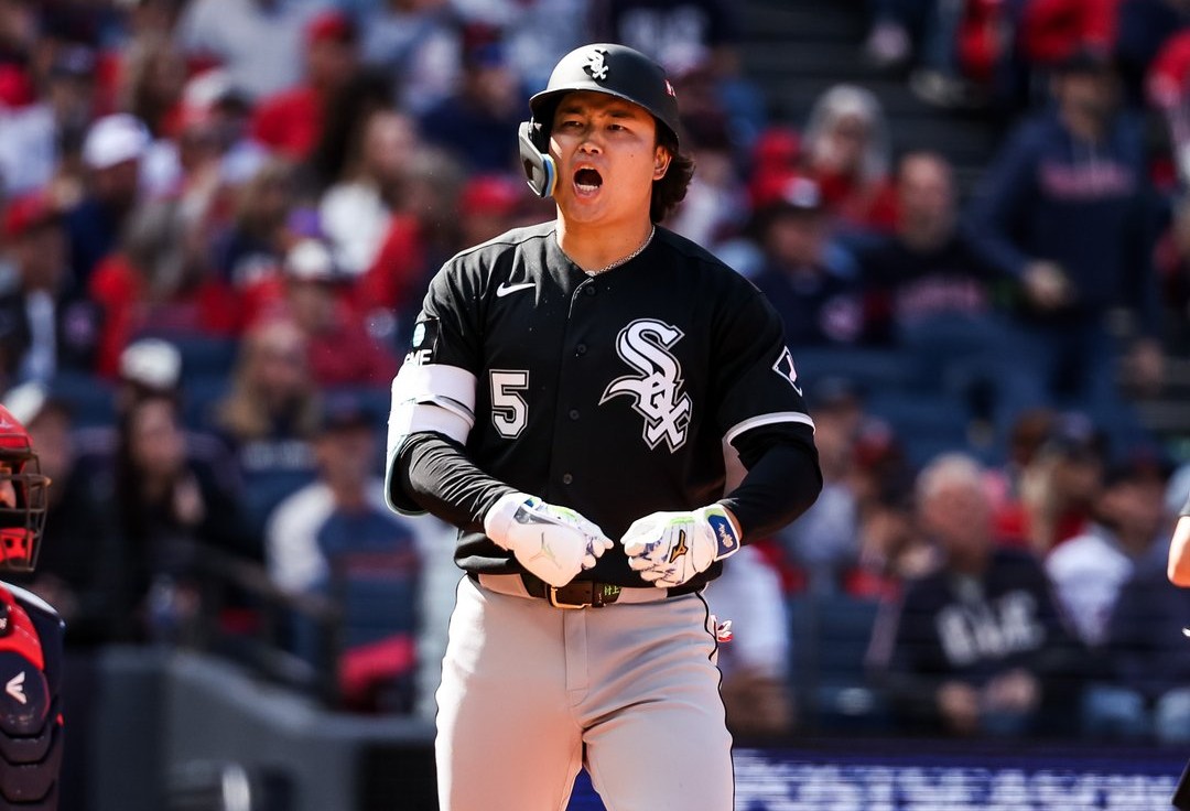 Munetaka Murakami con los White Sox durante los playoffs de MLB